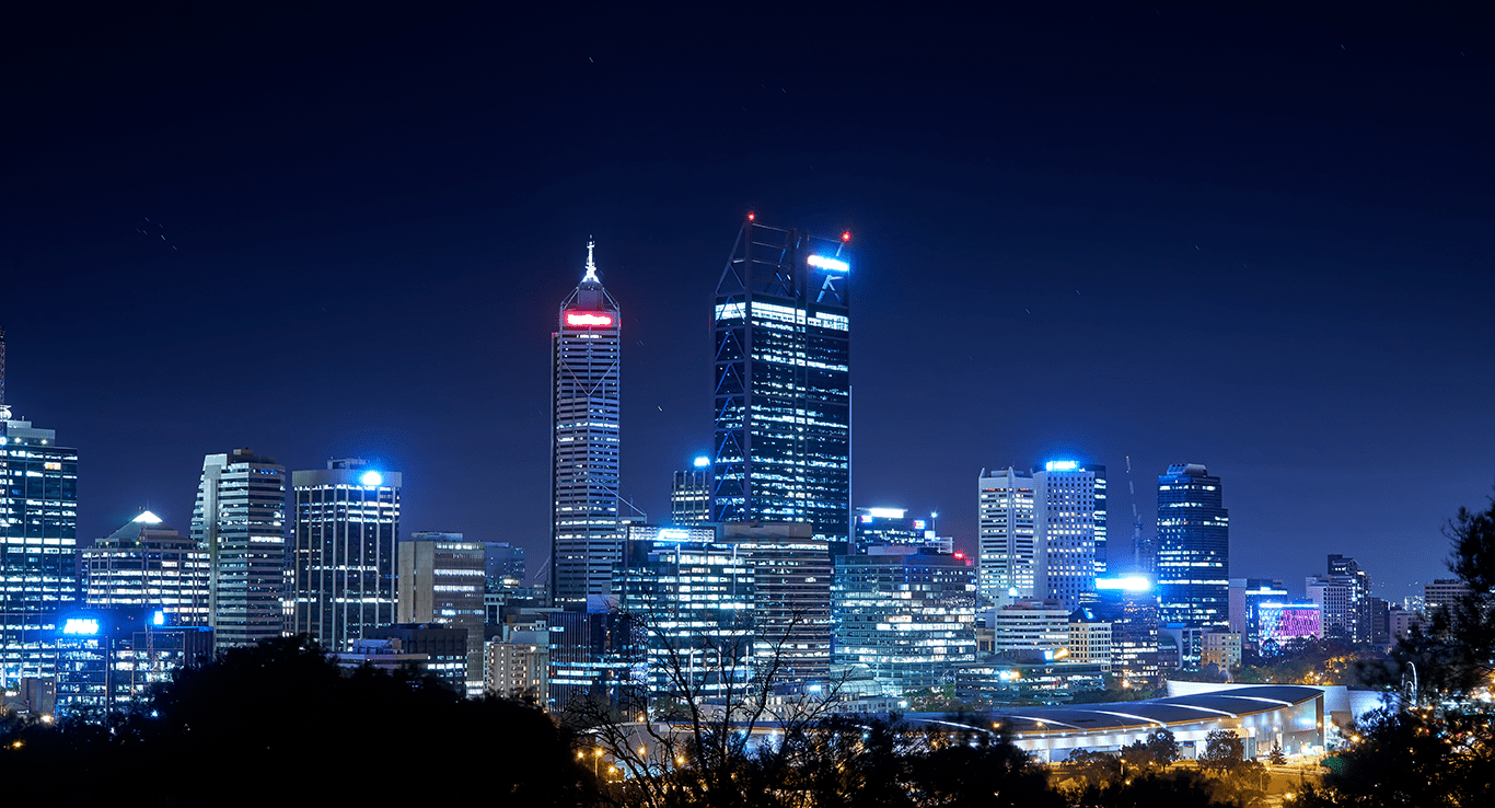 Cityscape at night
