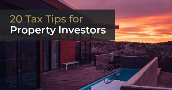tax tips for property investors